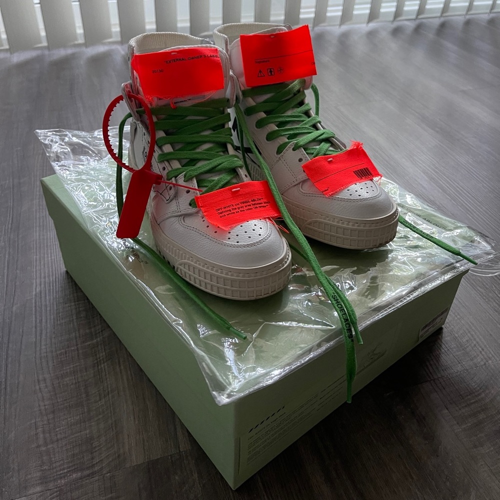 off white sneakers